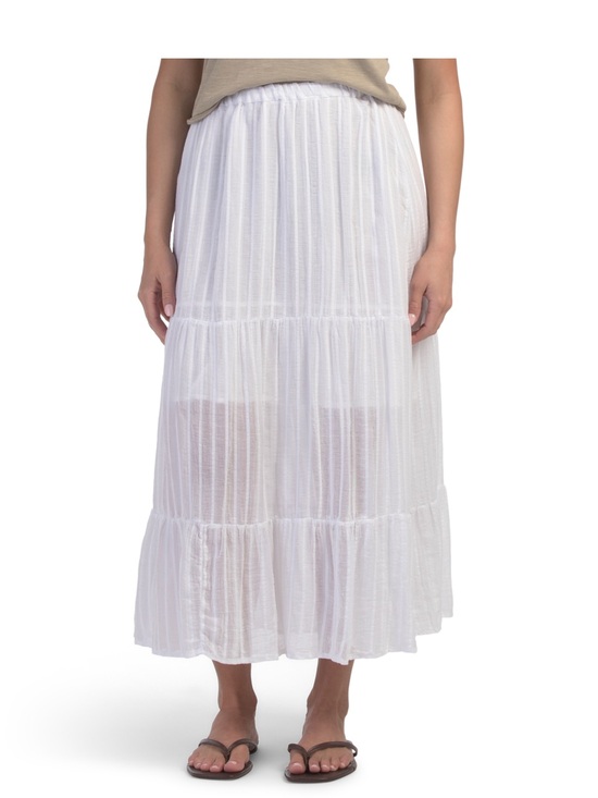 4Our Dreamers Dresses & Skirts - 4OUR DREAMERS
Cotton Tiered Skirt